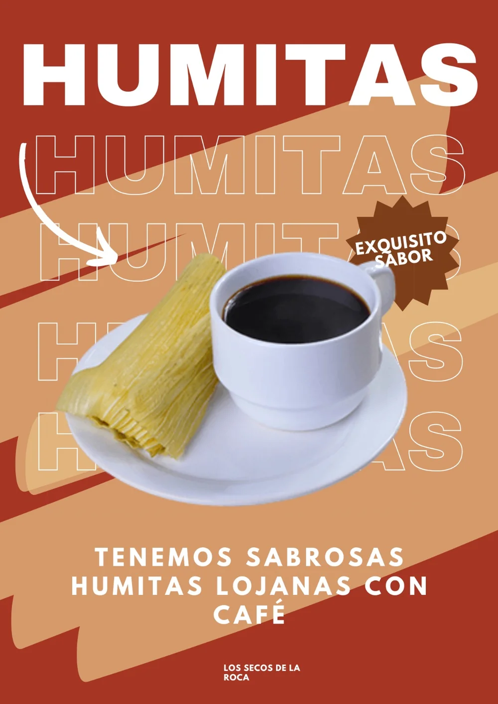 Humita con café